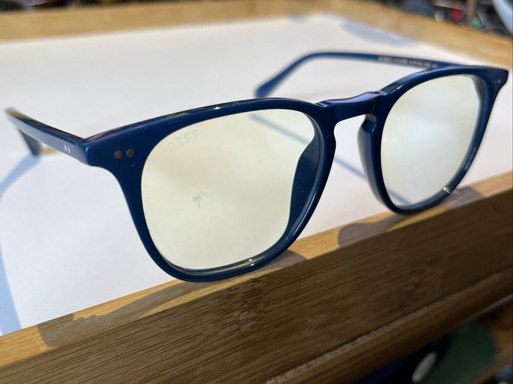 Diff Eyewear Eyeglasses Maxwell MB-BB188 with Blue Light Lens 49-19-145